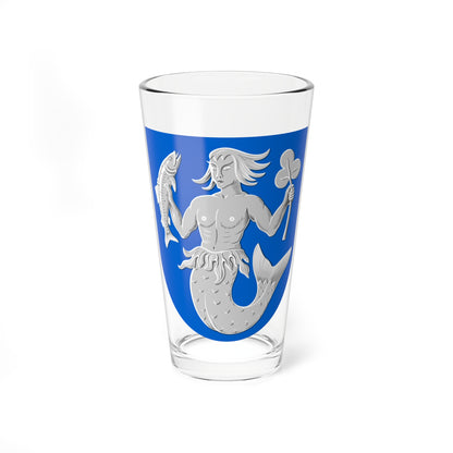 Vöyri-Maksamaa.vaakuna (Finland) (Coat of Arms) Pint Glass 16oz