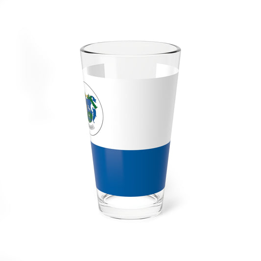 Flag of Szederkeny (Hungary) Pint Glass 16oz