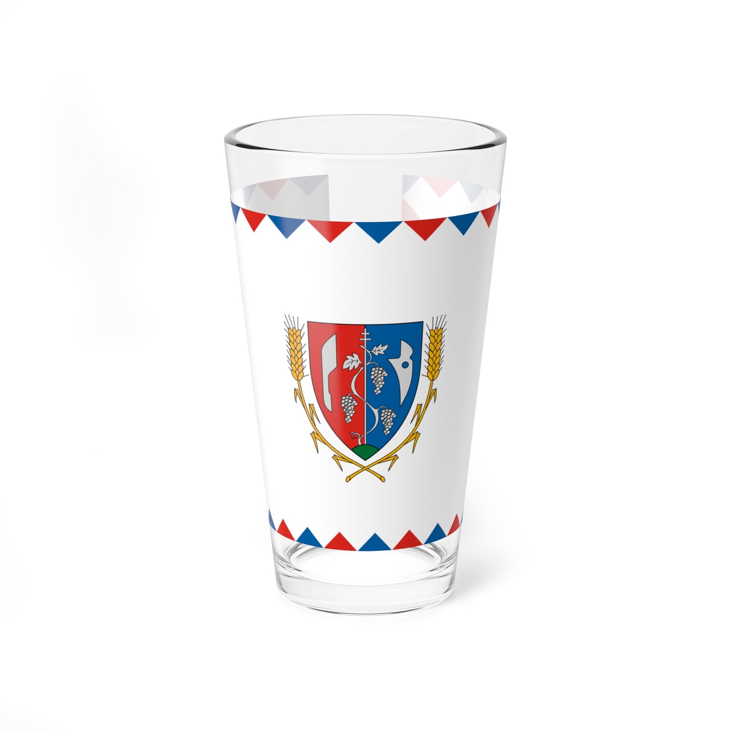 Flag of Szod (Hungary) Pint Glass 16oz