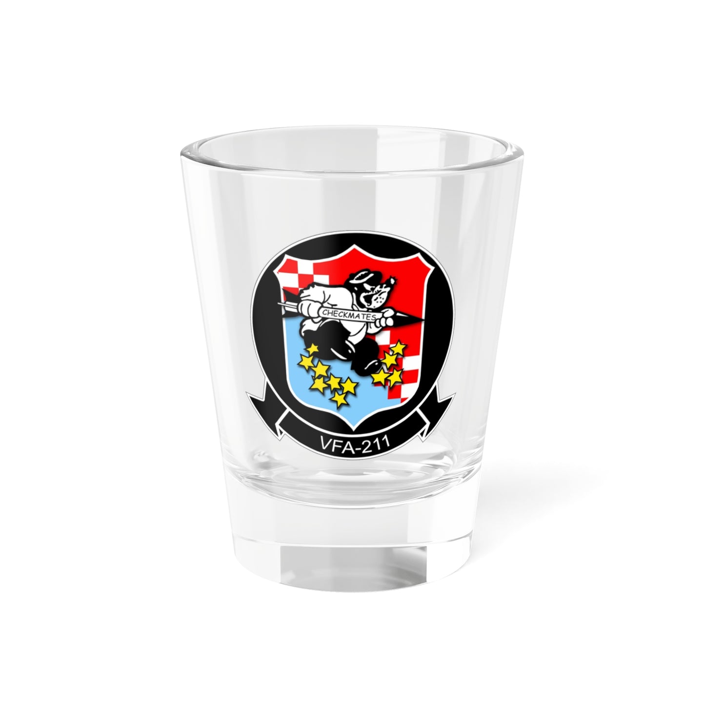 VFA 211 Strike Fighter Squadron 211 (U.S. Navy) Shot Glass 1.5oz