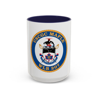 USCGC Maple WLB 207 1 (U.S. Coast Guard) Accent Coffee Mug