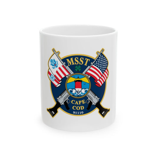 USCG MSST Cape Cod (U.S. Coast Guard) White Coffee Mug