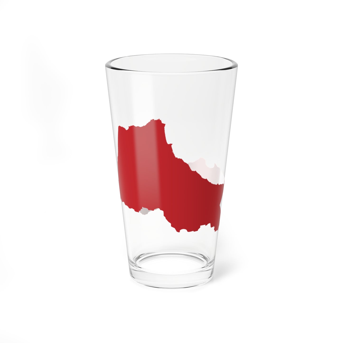 Flag map of Rif (Morocco) Pint Glass 16oz