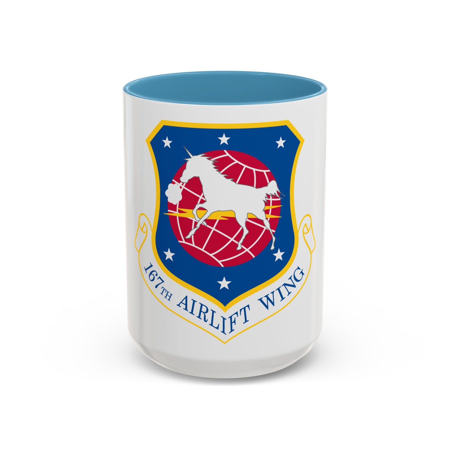 167th Airlift Wing (U.S. Air Force) Accent Coffee Mug