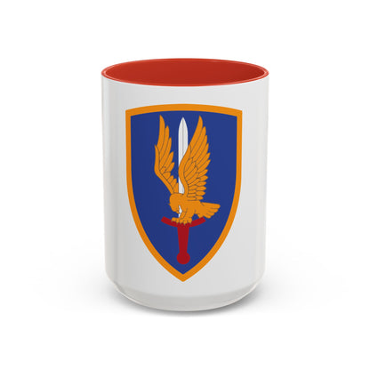 1st Aviation Brigade (U.S. Army) Accent Coffee Mug