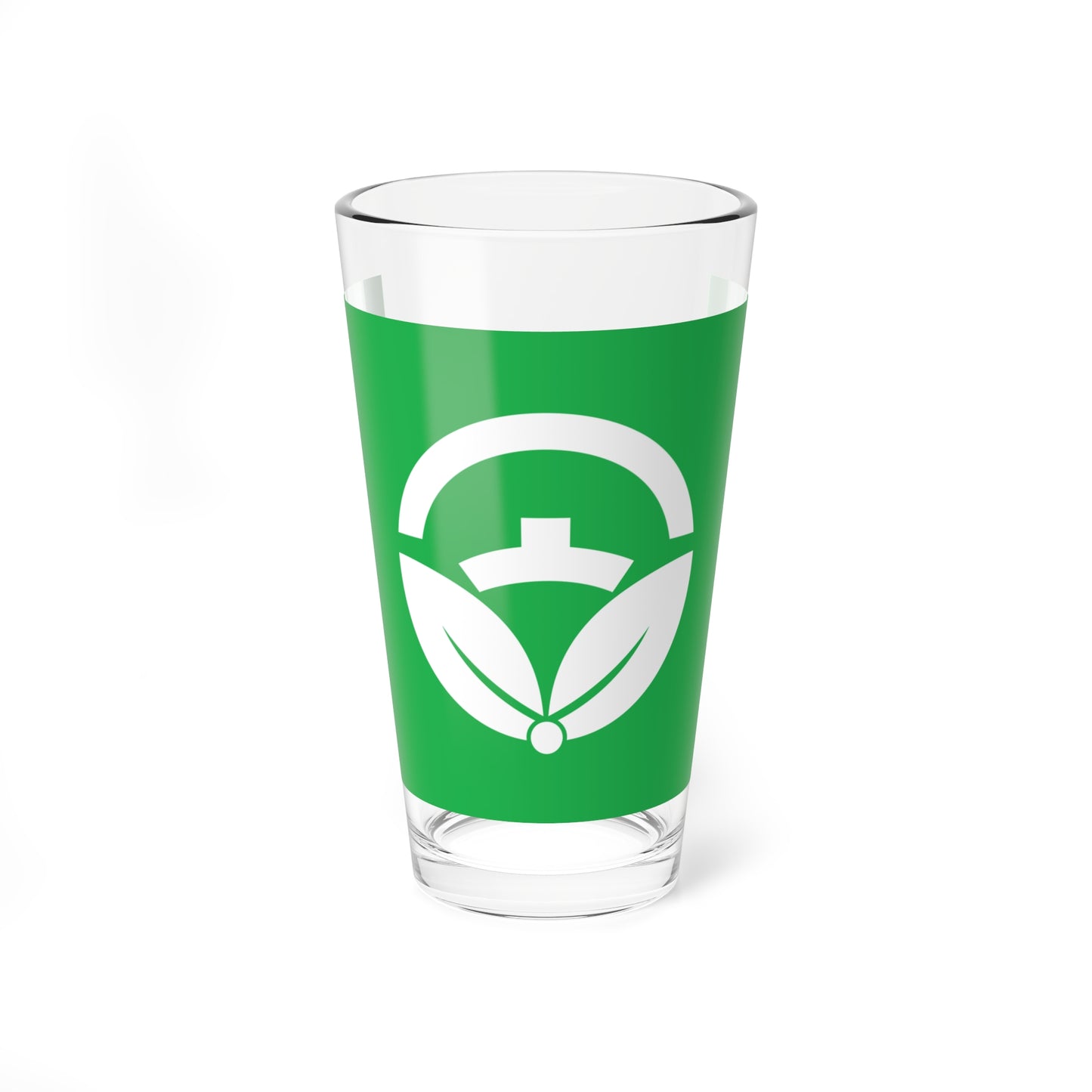 Flag of Futaba Yamanashi 1955-2004 (Japan) Pint Glass 16oz