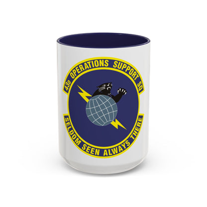 43d Operations Support Squadron (U.S. Air Force) Accent Coffee Mug