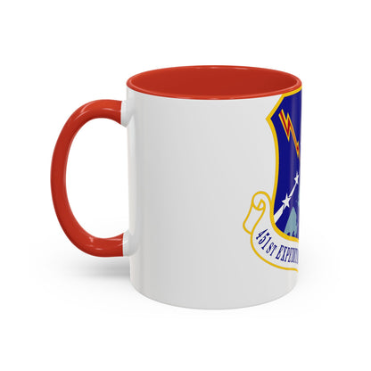 451st Expeditionary Mission Support Group (U.S. Air Force) Accent Coffee Mug