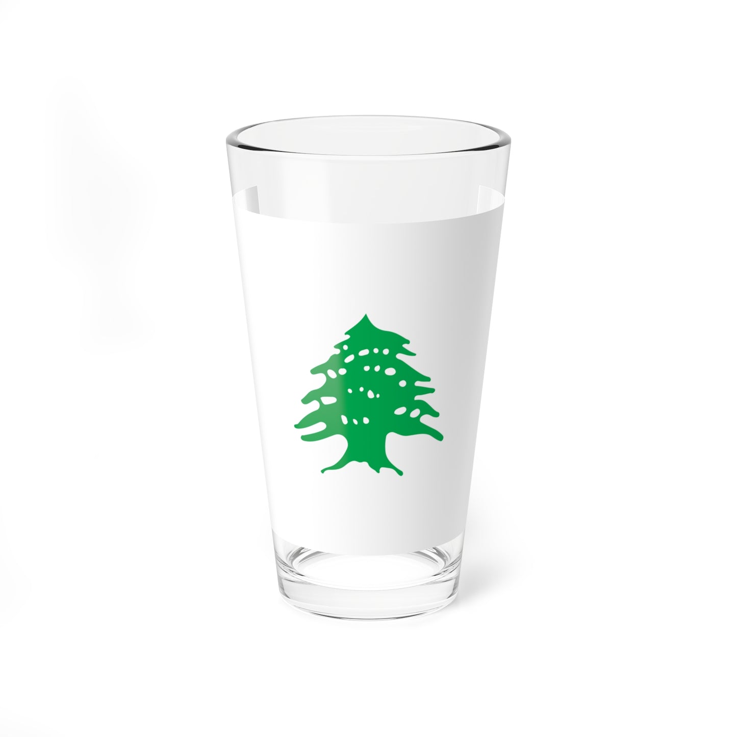 Cedar flag (Lebanon) Pint Glass 16oz