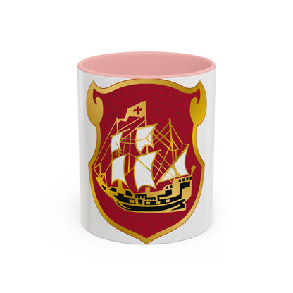 9 Antiaircraft Artillery Gun Battalion (U.S. Army) Accent Coffee Mug