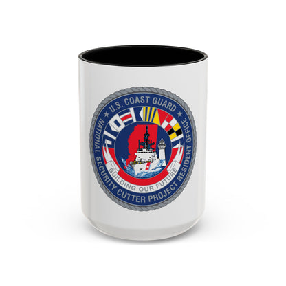 USCG NSCPRO (U.S. Coast Guard) Accent Coffee Mug