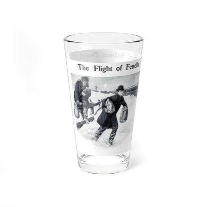 The Flight of Fenella (1), Woman's Home Companion, January 1903 (Magazine Illustration) Pint Glass 16oz