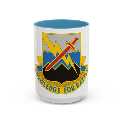 102 Military Intelligence Battalion (U.S. Army) Accent Coffee Mug