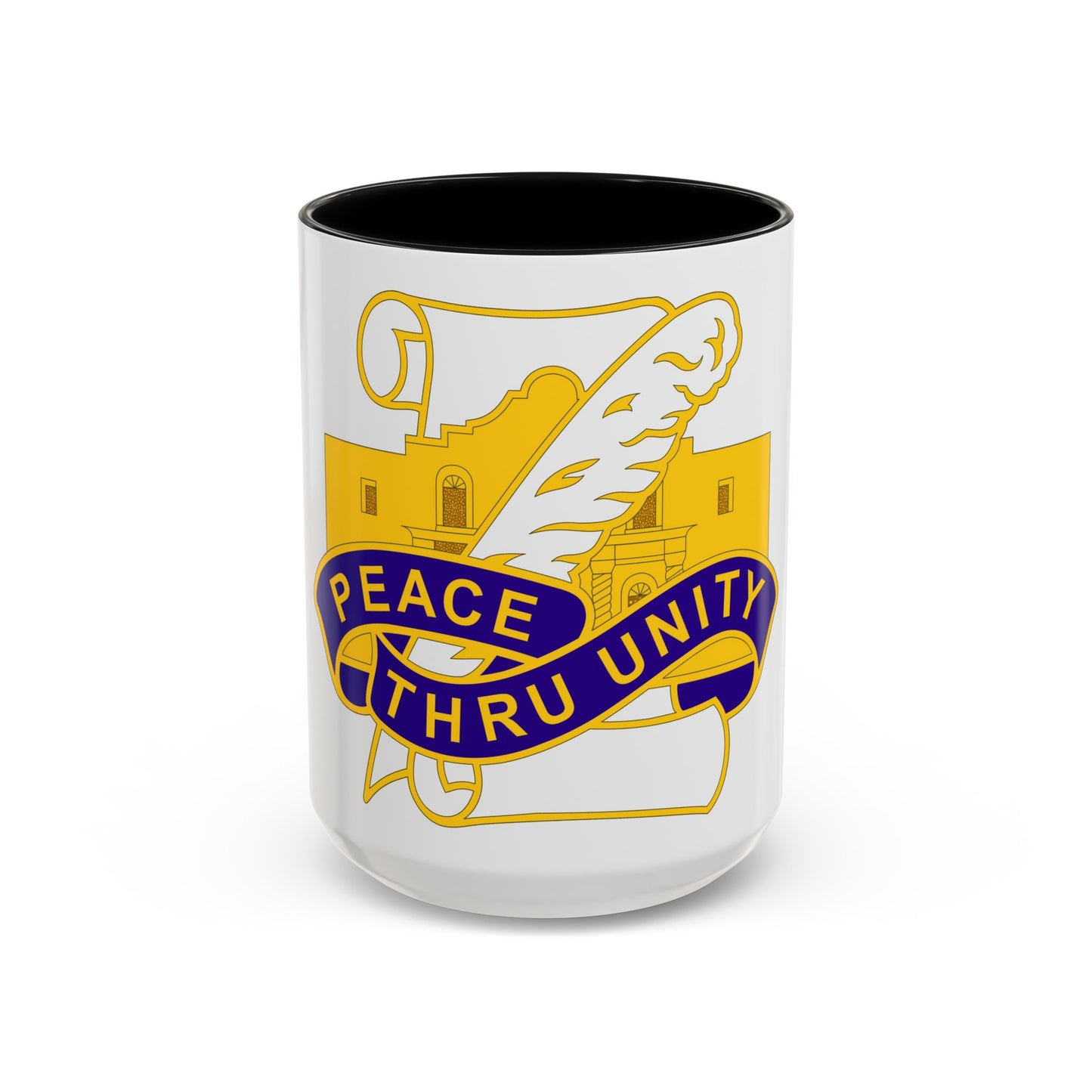 321 Civil Affairs Brigade 2 (U.S. Army) Accent Coffee Mug