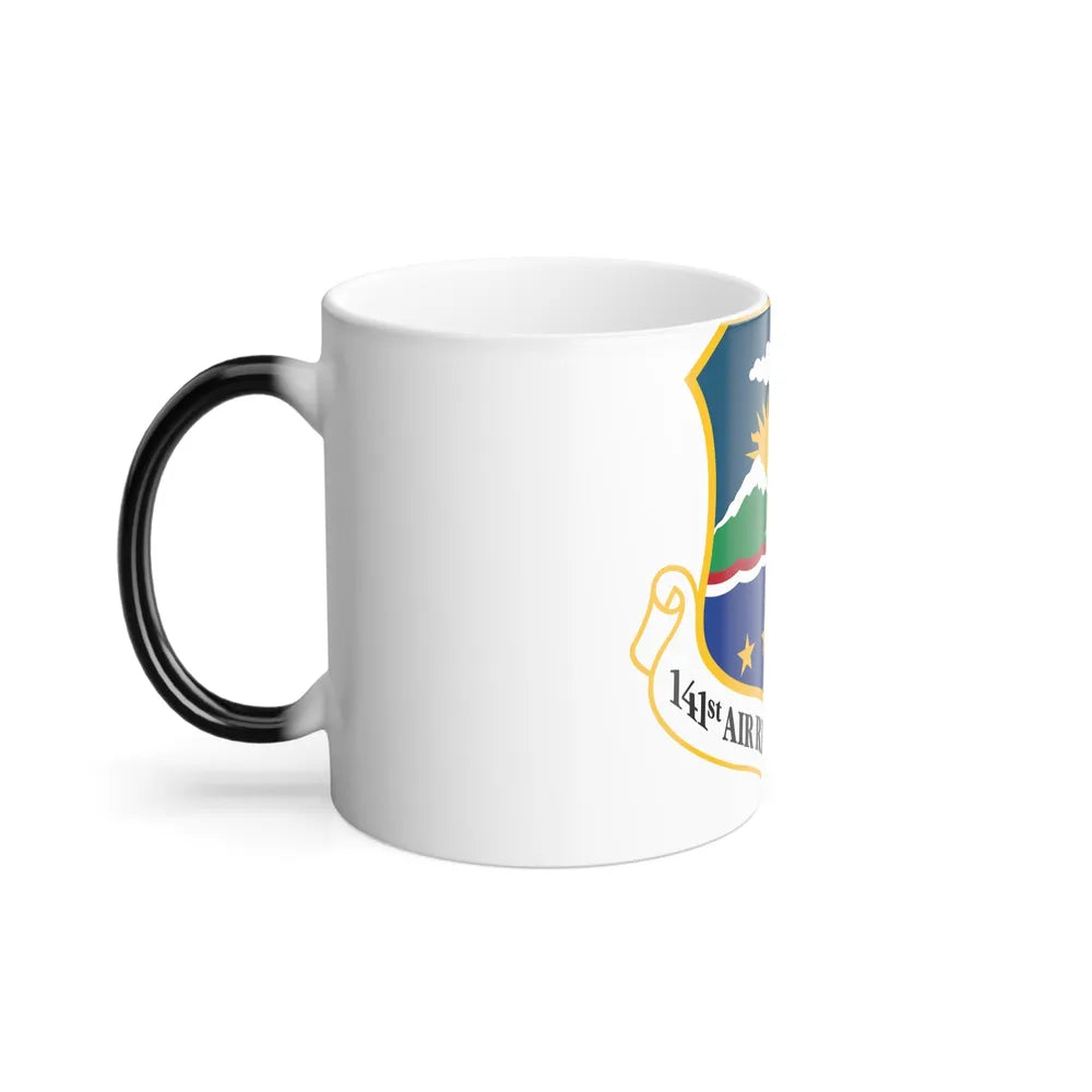 141st Air Refueling Wing (U.S. Air Force) Color Changing Coffee Mug-Go Mug Yourself