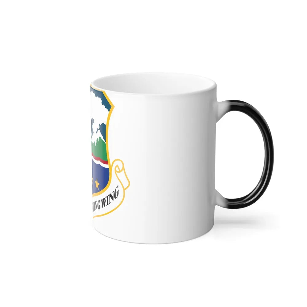 141st Air Refueling Wing (U.S. Air Force) Color Changing Coffee Mug-Go Mug Yourself