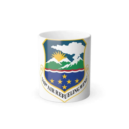 141st Air Refueling Wing (U.S. Air Force) Color Changing Coffee Mug 11oz - Go Mug Yourself