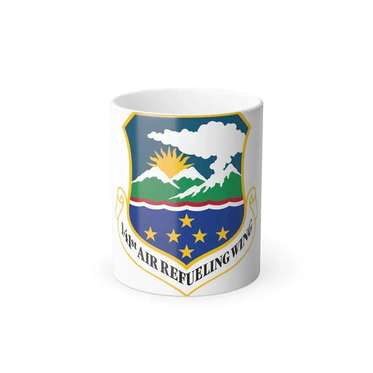 141st Air Refueling Wing (U.S. Air Force) Color Changing Coffee Mug 11oz - Go Mug Yourself