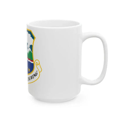 141st Air Refueling Wing (U.S. Air Force) White Coffee Mug - Go Mug Yourself
