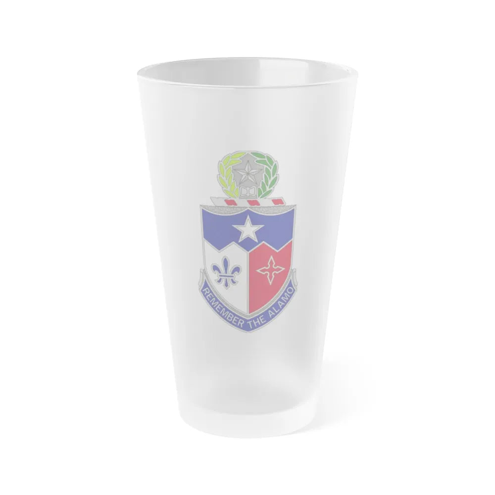 141st Infantry Regiment (U.S. Army) Frosted Pint Glass 16oz-Go Mug Yourself