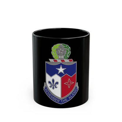 141st Infantry Regiment (U.S. Army) Black Coffee Mug 11oz - Go Mug Yourself