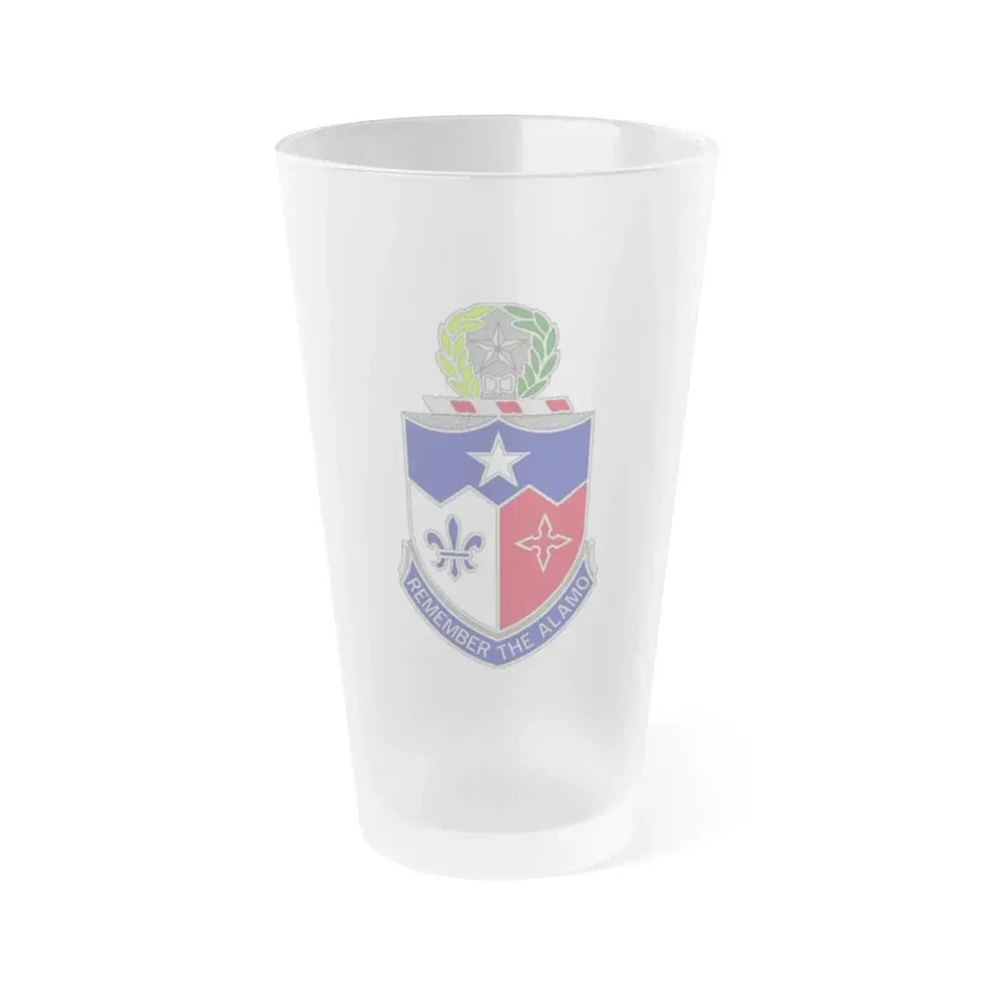 141st Infantry Regiment (U.S. Army) Frosted Pint Glass 16oz Default Title - Go Mug Yourself