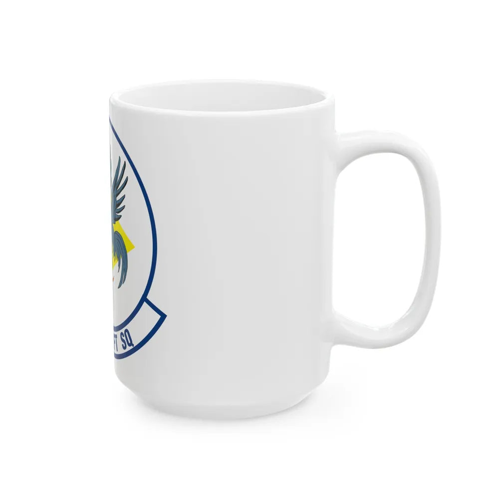 142 Airlift Squadron (U.S. Air Force) White Coffee Mug-Go Mug Yourself