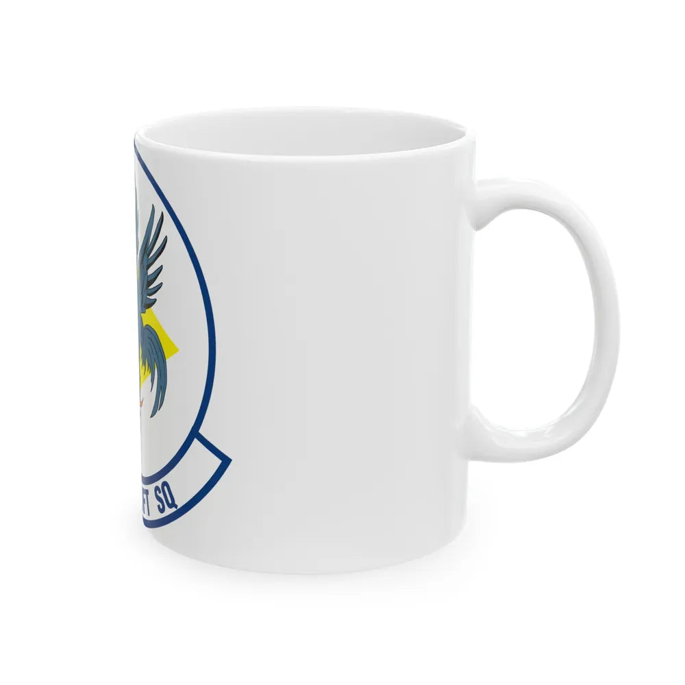 142 Airlift Squadron (U.S. Air Force) White Coffee Mug-Go Mug Yourself