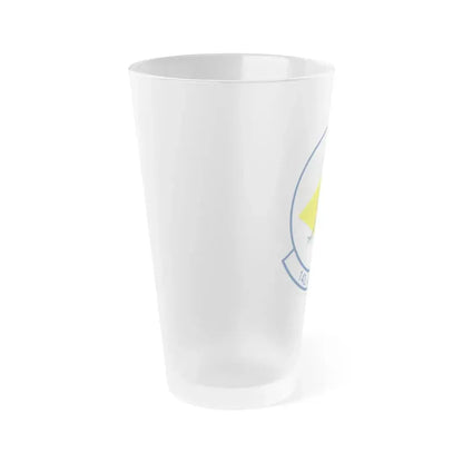 142 Airlift Squadron (U.S. Air Force) Frosted Pint Glass 16oz - Go Mug Yourself