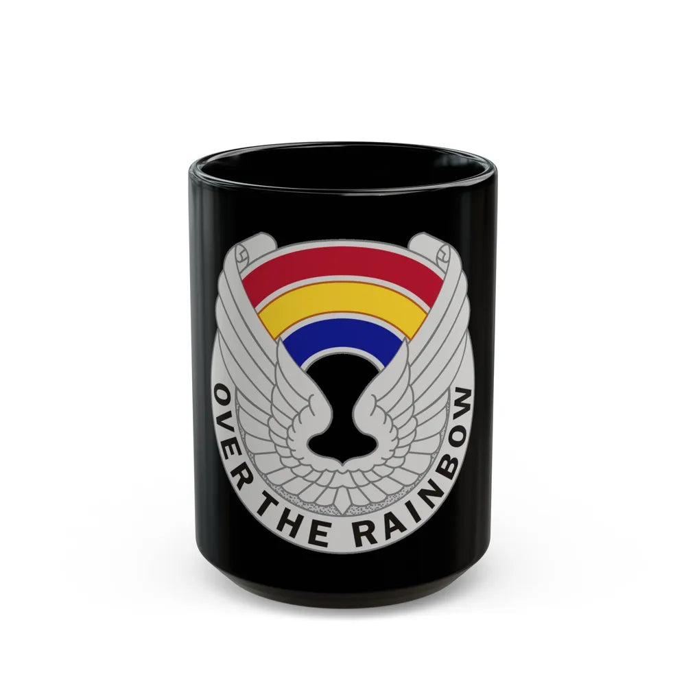 142 Aviation Regiment (U.S. Army) Black Coffee Mug-15oz-Go Mug Yourself