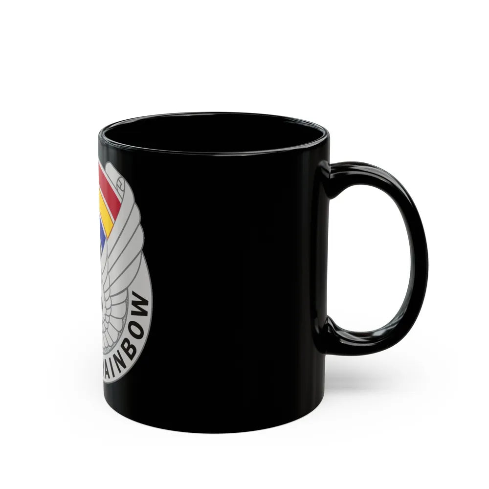 142 Aviation Regiment (U.S. Army) Black Coffee Mug-Go Mug Yourself