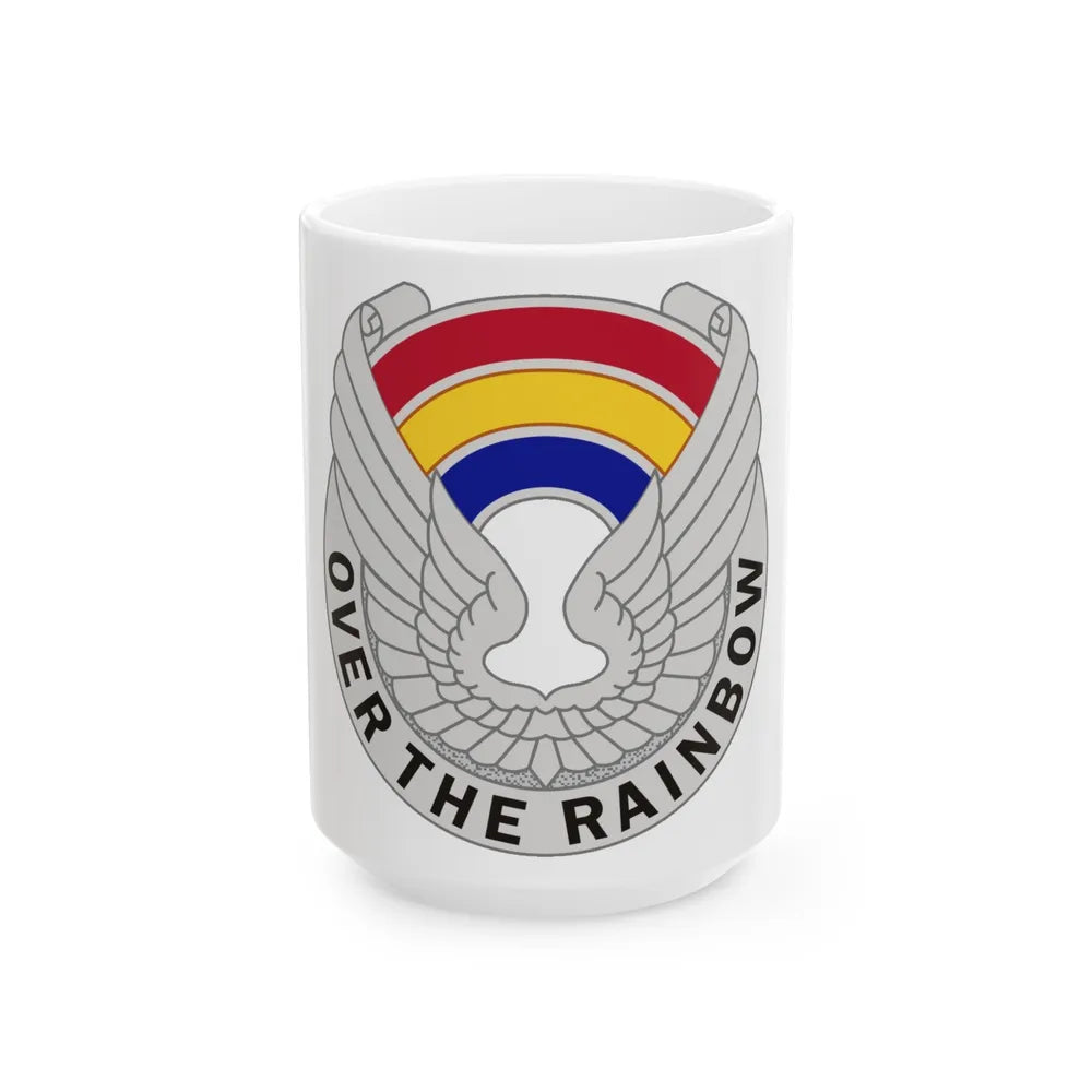 142 Aviation Regiment (U.S. Army) White Coffee Mug-15oz-Go Mug Yourself