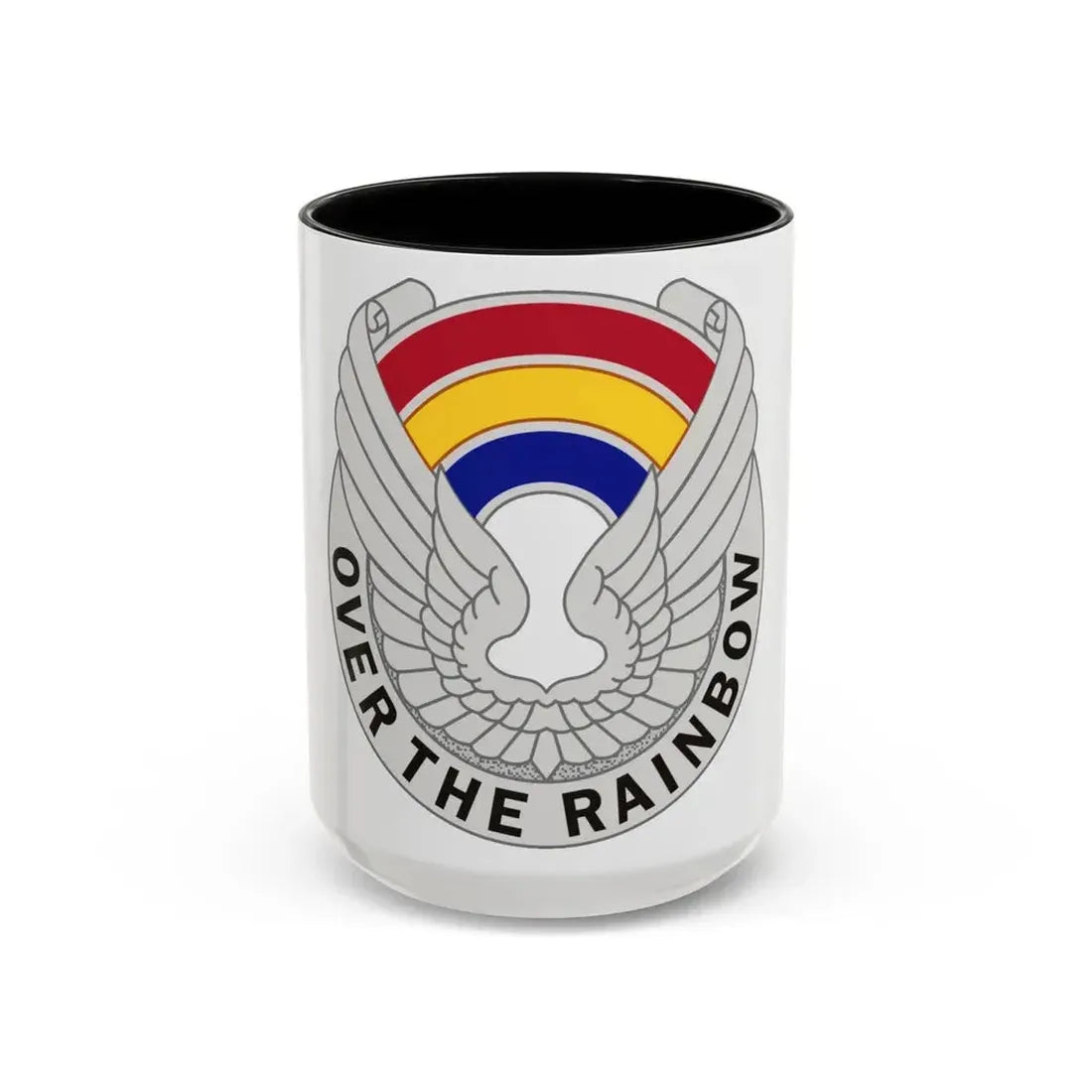 142 Aviation Regiment (U.S. Army) Accent Coffee Mug 15oz Black - Go Mug Yourself