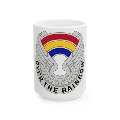 142 Aviation Regiment (U.S. Army) White Coffee Mug 15oz - Go Mug Yourself