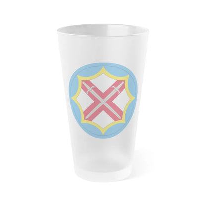 142 Battlefield Surveillance Brigade (U.S. Army) Frosted Pint Glass 16oz-Go Mug Yourself