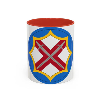 142 Battlefield Surveillance Brigade (U.S. Army) Accent Coffee Mug 11oz Red - Go Mug Yourself