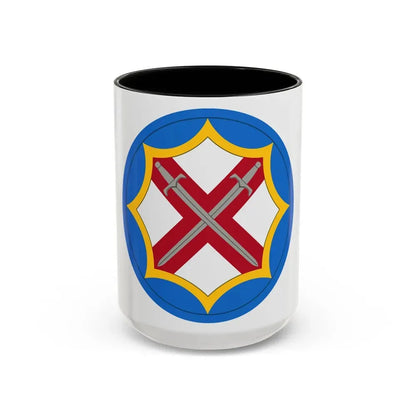 142 Battlefield Surveillance Brigade (U.S. Army) Accent Coffee Mug 15oz Black - Go Mug Yourself