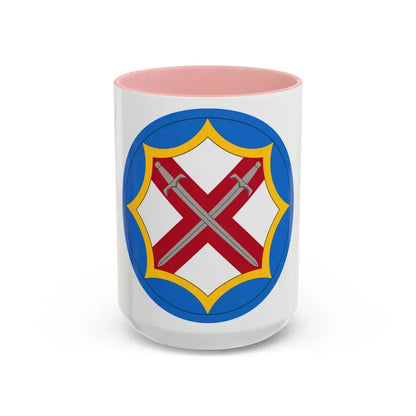 142 Battlefield Surveillance Brigade (U.S. Army) Accent Coffee Mug 15oz Pink - Go Mug Yourself