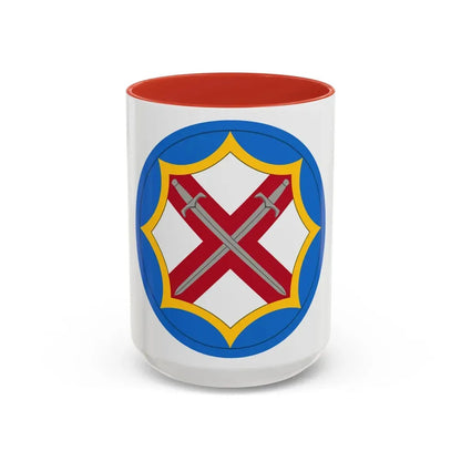 142 Battlefield Surveillance Brigade (U.S. Army) Accent Coffee Mug 15oz Red - Go Mug Yourself