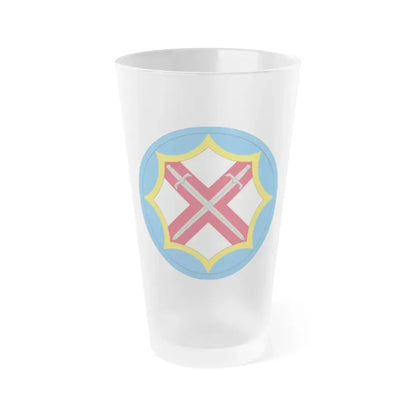 142 Battlefield Surveillance Brigade (U.S. Army) Frosted Pint Glass 16oz Default Title - Go Mug Yourself