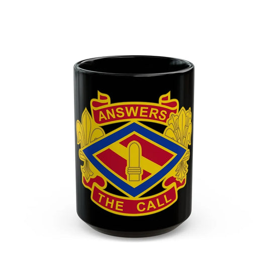 142 Field Artillery Brigade 2 (U.S. Army) Black Coffee Mug-15oz-Go Mug Yourself