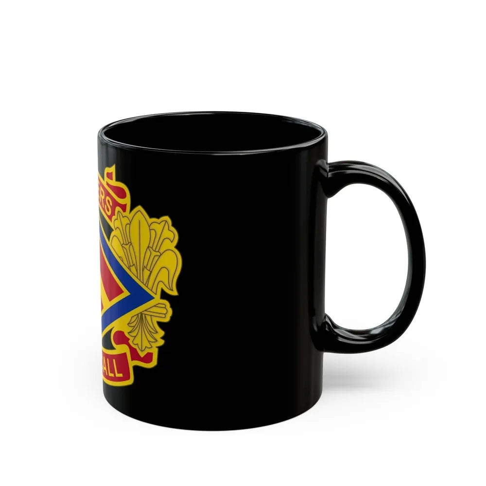 142 Field Artillery Brigade 2 (U.S. Army) Black Coffee Mug-Go Mug Yourself