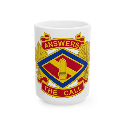 142 Field Artillery Brigade 2 (U.S. Army) White Coffee Mug-15oz-Go Mug Yourself