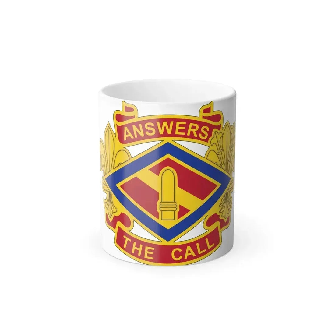 142 Field Artillery Brigade 2 (U.S. Army) Color Changing Coffee Mug 11oz - Go Mug Yourself