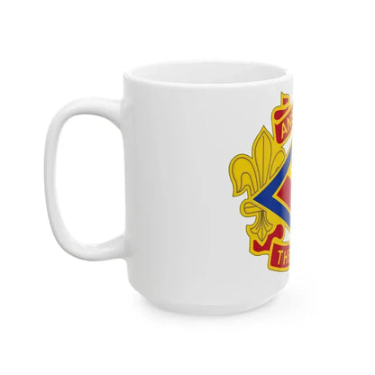142 Field Artillery Brigade 2 (U.S. Army) White Coffee Mug - Go Mug Yourself