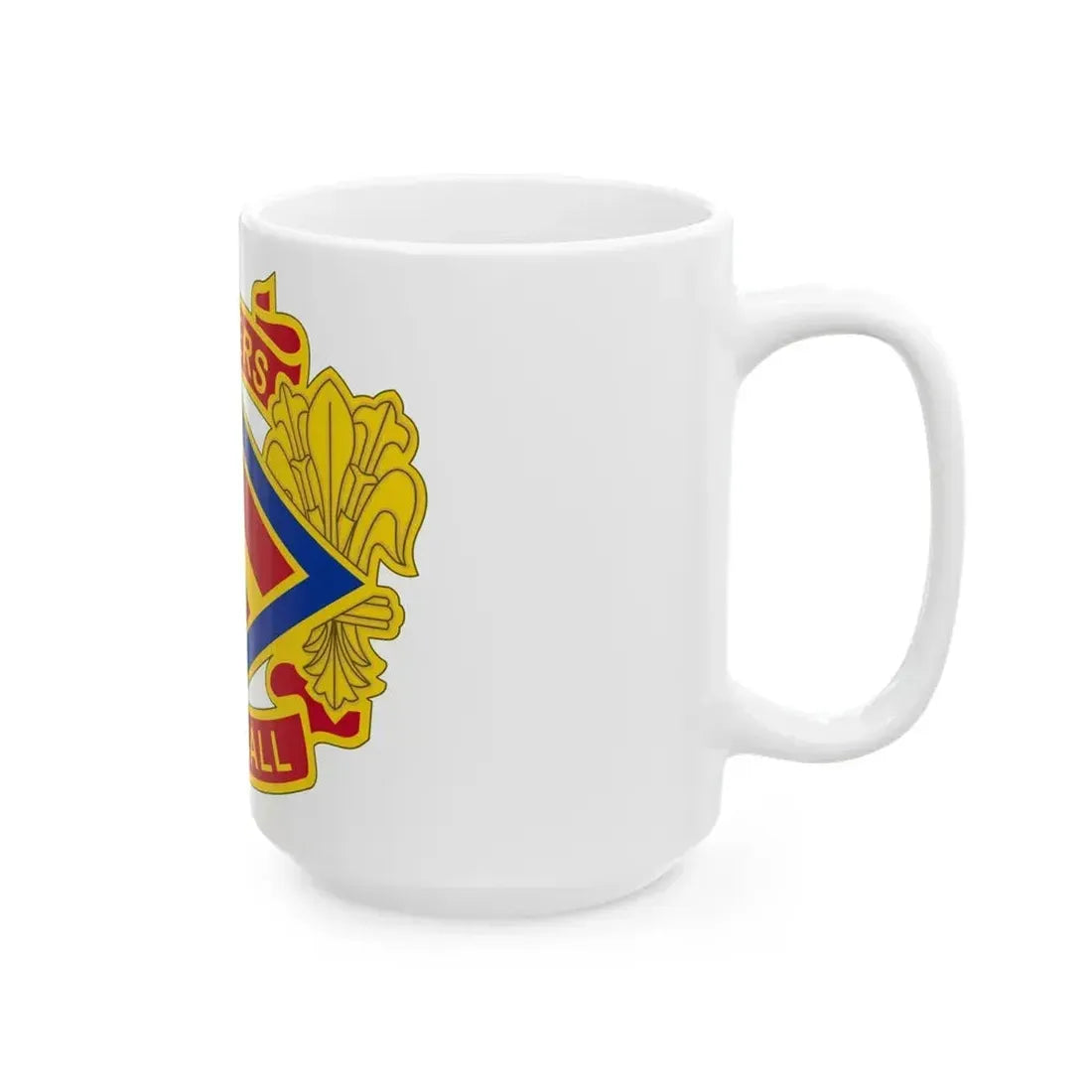 142 Field Artillery Brigade 2 (U.S. Army) White Coffee Mug - Go Mug Yourself
