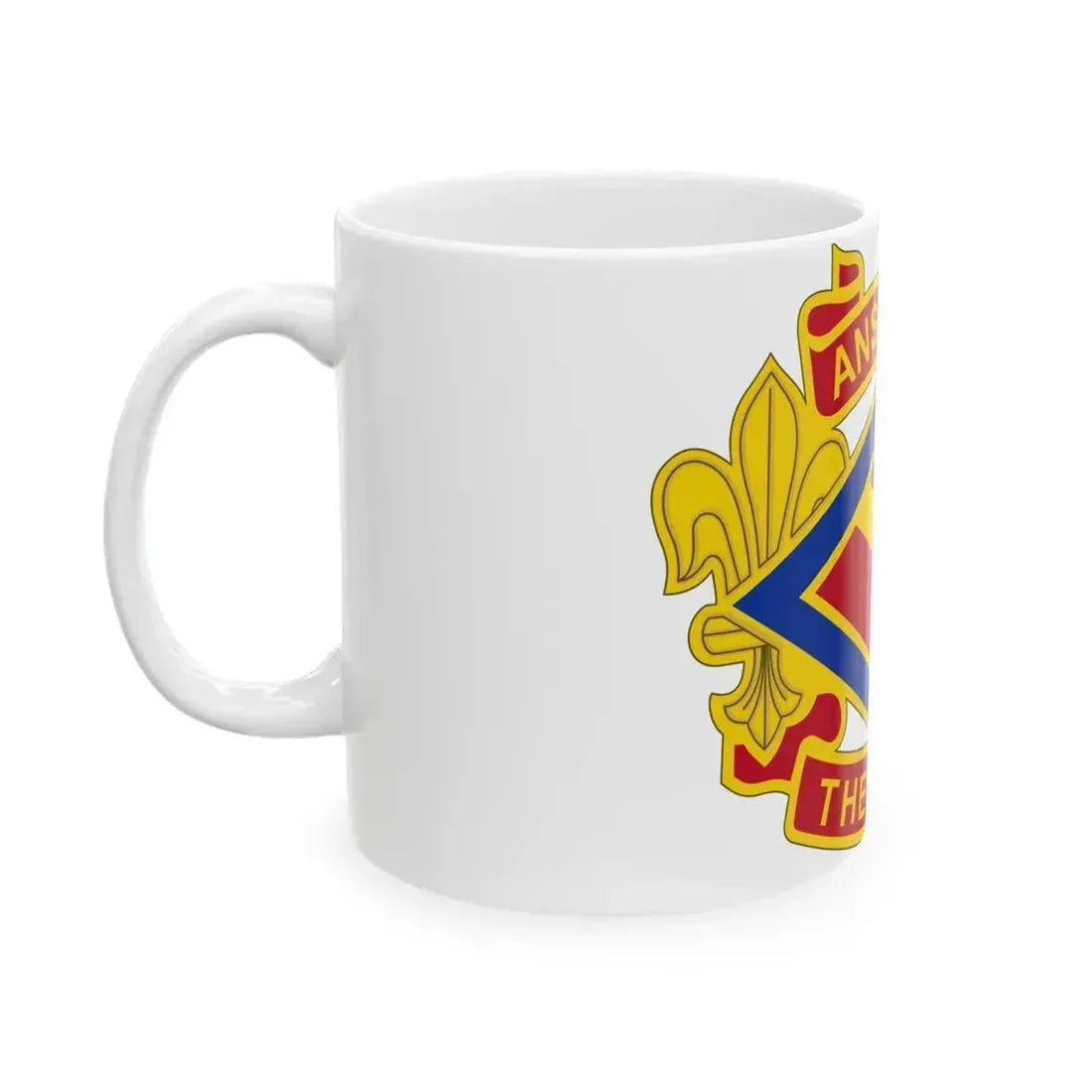 142 Field Artillery Brigade 2 (U.S. Army) White Coffee Mug - Go Mug Yourself