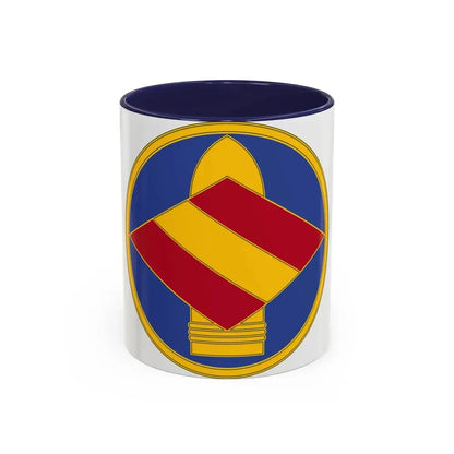 142 Field Artillery Brigade 3 (U.S. Army) Accent Coffee Mug 11oz Navy - Go Mug Yourself