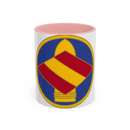 142 Field Artillery Brigade 3 (U.S. Army) Accent Coffee Mug 11oz Pink - Go Mug Yourself