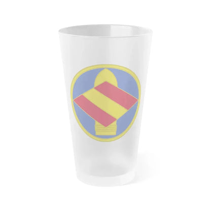 142 Field Artillery Brigade 3 (U.S. Army) Frosted Pint Glass 16oz Default Title - Go Mug Yourself